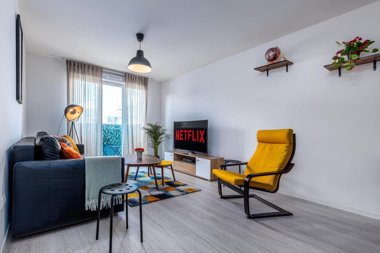 Appartement Lumineux De Standing Дранси Экстерьер фото