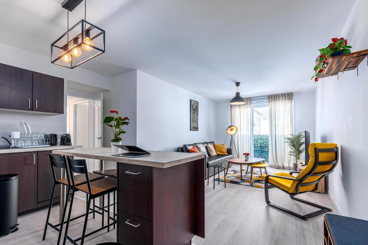 Appartement Lumineux De Standing Дранси Экстерьер фото